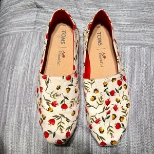 Toms Floral shoes-Thankful collection